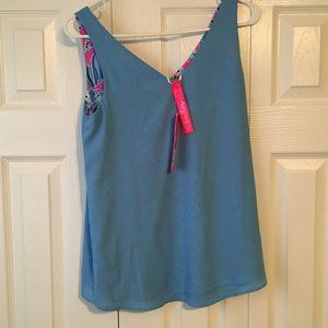 NWT Florin Reversible Sleeveless V-Neck Top - Lilly Pulitzer 🌸